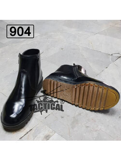 รองเท้าฮาฟสั้น หนังแท้ พื้นยางดิบ 904