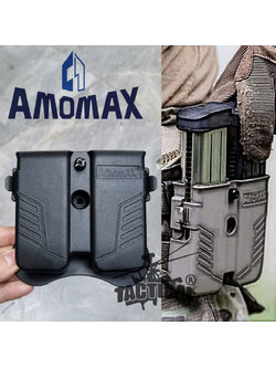 (ของแท้) ซองแม็กกาซีนคู่ Universal ยี่ห้อ Amomax