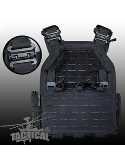 ปลอกเสื้อเกราะปลดไว 4 จุด (โฟมหนา)