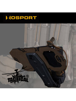 เคสโทรศัพท์ติดเสื้อเวส แบบปรับองศาได้ (Tactical Rotating Phone Holder)