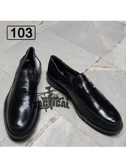 รองเท้าคัทชูหนังแท้ 103 ไม่มีเชือก