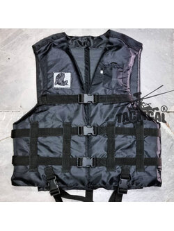 เสื้อชูชีพ ดำล้วน ยี่ห้อปลาโลมา