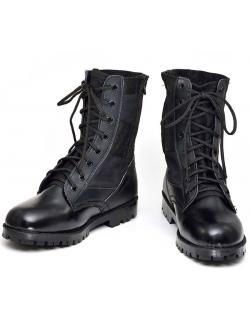 รองเท้าจังเกิ้ล หนังแท้ ซิป