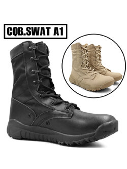 รองเท้าจังเกิ้ล CQB A1 น้ำหนักเบา (ดำ/ทราย)