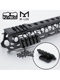 รางเฉียง 45 องศา Thorntail 2 ระบบ M-Lok/Keymod