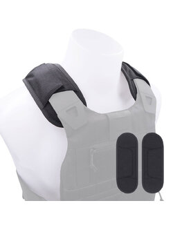 รองบ่าติดเวส (Tactical Shoulder Pads) ทรงวงรี