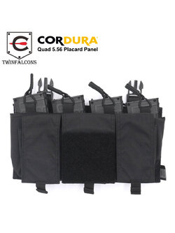 ซองแม็ก Quad 5.56 Placard Panel ยี่ห้อ Twinfalcons (งานแท้)