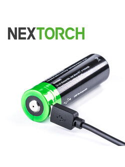 ถ่านชาร์จ Nextorch รุ่น 14500 (750 mAh)