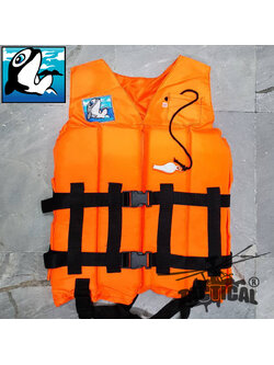 เสื้อชูชีพ กปอ. ยี่ห้อปลาโลมา