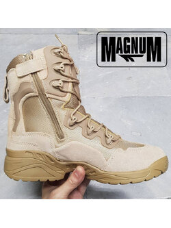 (SALE) รองเท้า Magnum ข้อยาว สีทราย