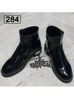 รองเท้าฮาฟสั้น หนังแก้ว 284 ซิปคู่