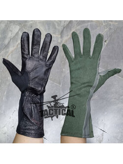 ถุงมือนักบิน ผ้า Nomex