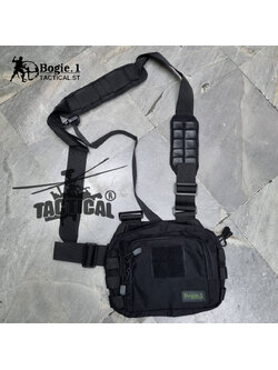 กระเป๋าปืนสะพายไหล่ สี่เหลี่ยมเล็ก ผ้า Cordura