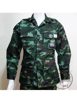 ชุดเวสดิจิตอลทบ. 4 กระเป๋าตรง