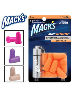 Ear Plugs สำหรับยิงปืน (Soft Foam Ear Plugs)