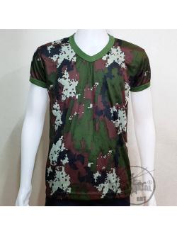 เสื้อยืดคอวี แขนสั้น (มีหลายลาย)