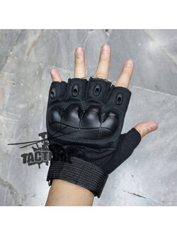 ถุงมือสนับนิ่ม ครึ่งนิ้ว (บาง)