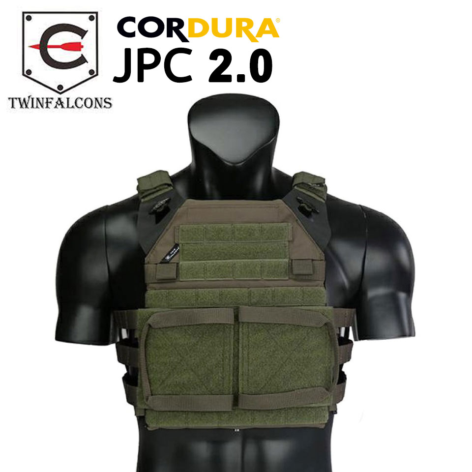 ปลอกเสื้อเกราะ JPC 2.0 Plate Carrier ยี่ห้อ Twinfalcons (งานแท้)