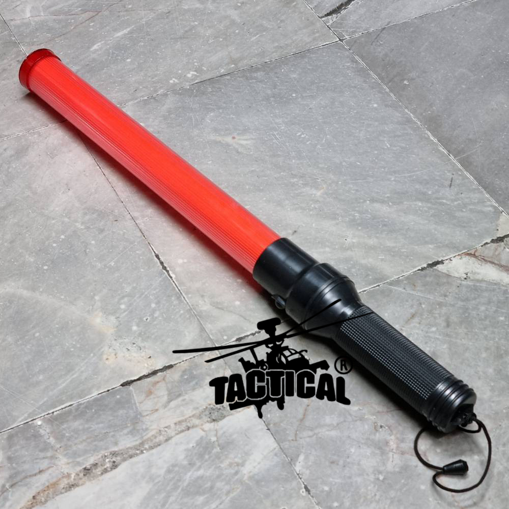 กระบองไฟจราจร ใส่ถ่านก้อนใหญ่