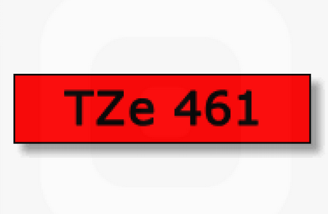 เทปพิมพ์อักษร TZE-461