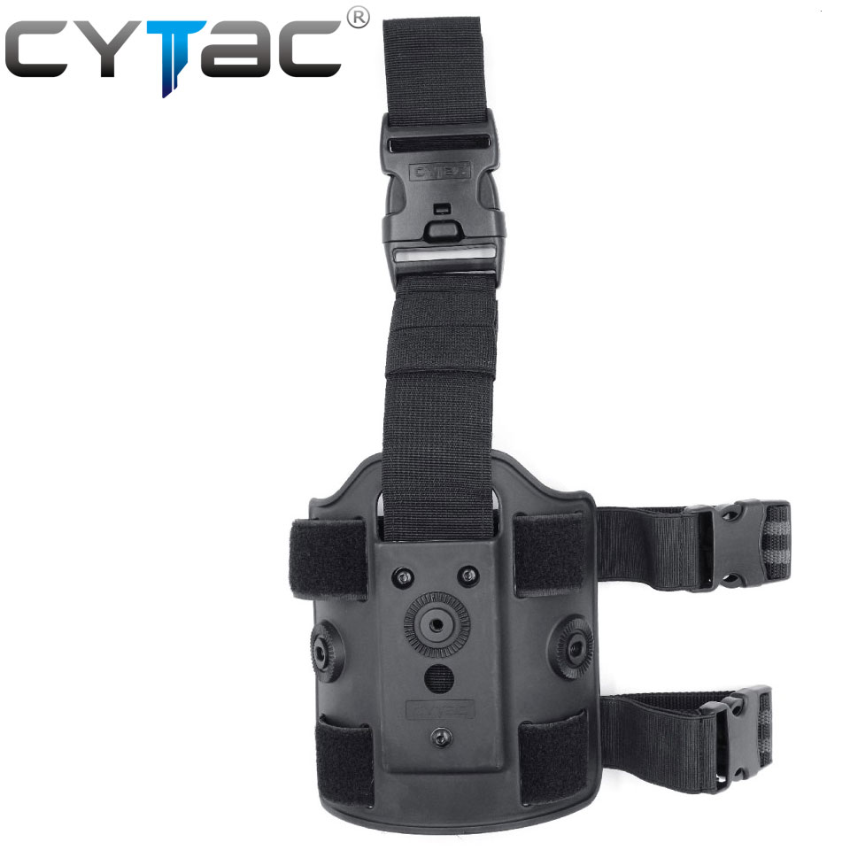 (ของแท้) เพลทติดกับซองปืน Cytac รัดขา