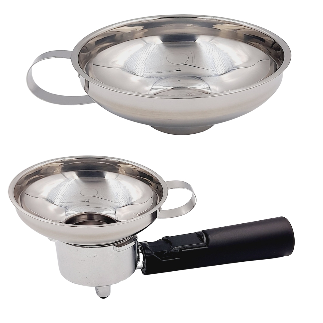 วงแหวนครอบด้ามชงกาแฟกันหก 51 มม. สแตนเลส เพื่อลดช่องว่างตกค้างของผงกาแฟ รหัส 2559