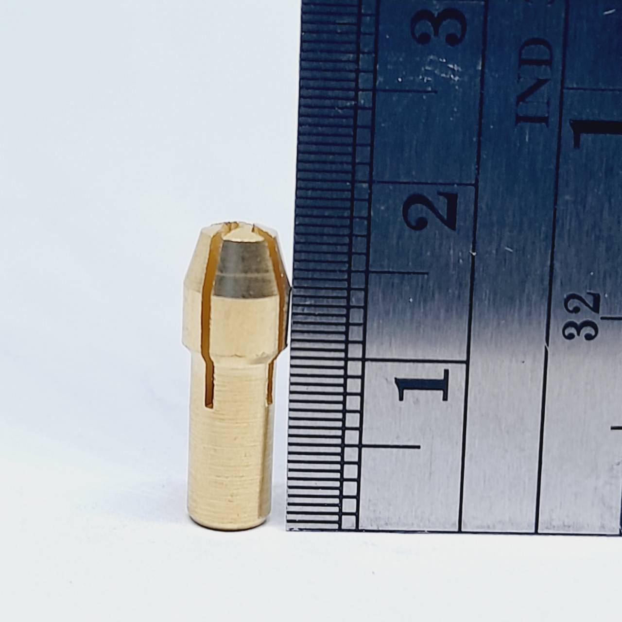 อะไหล่หัวจับก้านตีฟองนม ขนาด 1.5 มม.หนา 5 มม.สูง 18 มม. ทองเหลือ เสียบก้านตีฟองนม รหัส 2407