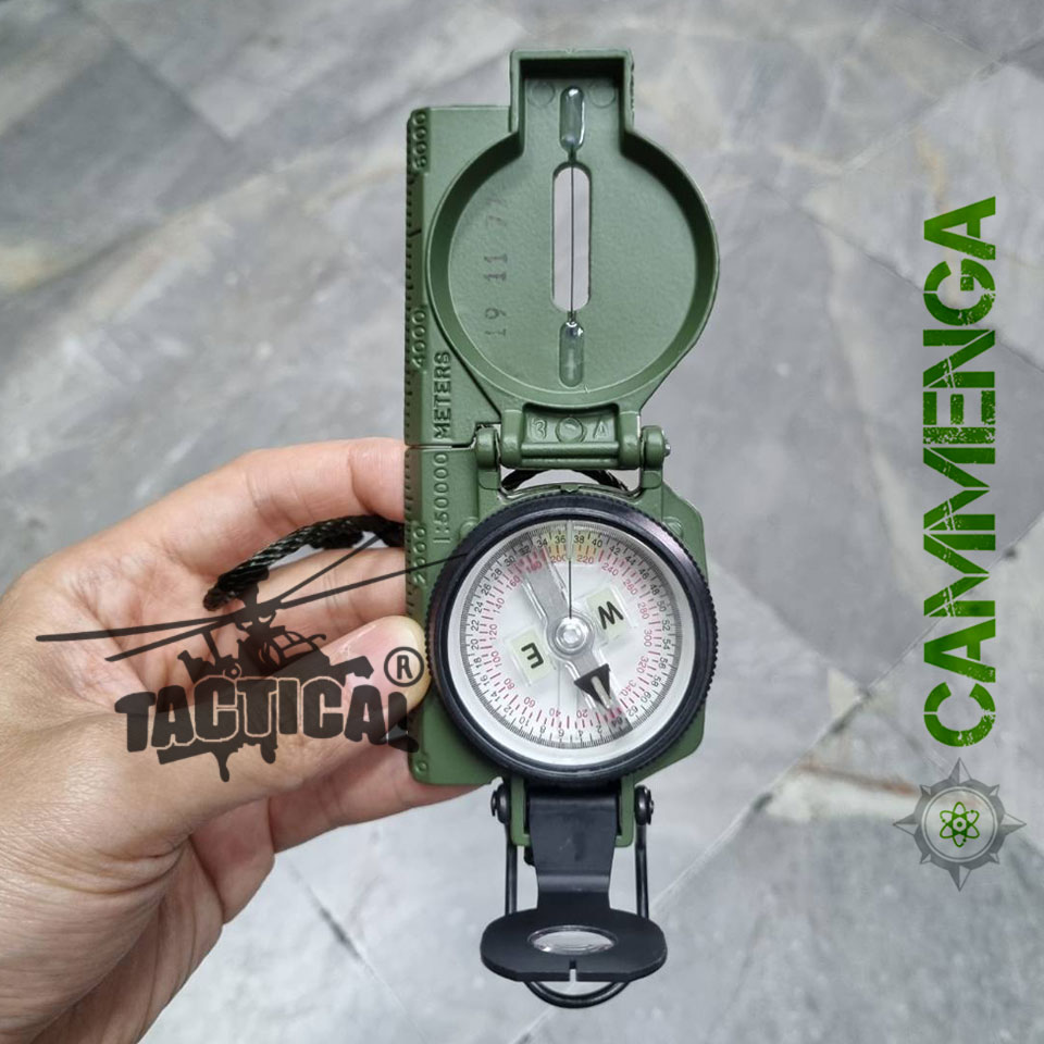 เข็มทิศ US. แท้ ของใหม่ (Phosphorescent Lensatic Compass 27)