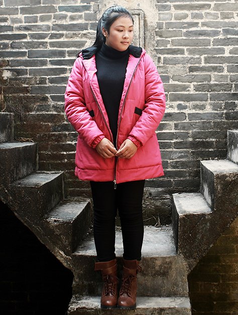 PreOrderคนอ้วน - เสื้อกันหนาวแฟชั่น ไซส์ใหญ่ คนอ้วน แจ๊คเก็ตผ้าฝ้ายหนา สี : เขียว / กุหลาบแดง / แดง / ดำ