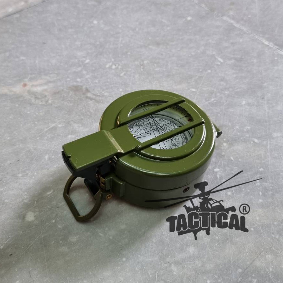 เข็มทิศ ทหาร ทรงกลม (Lensatic Compass)