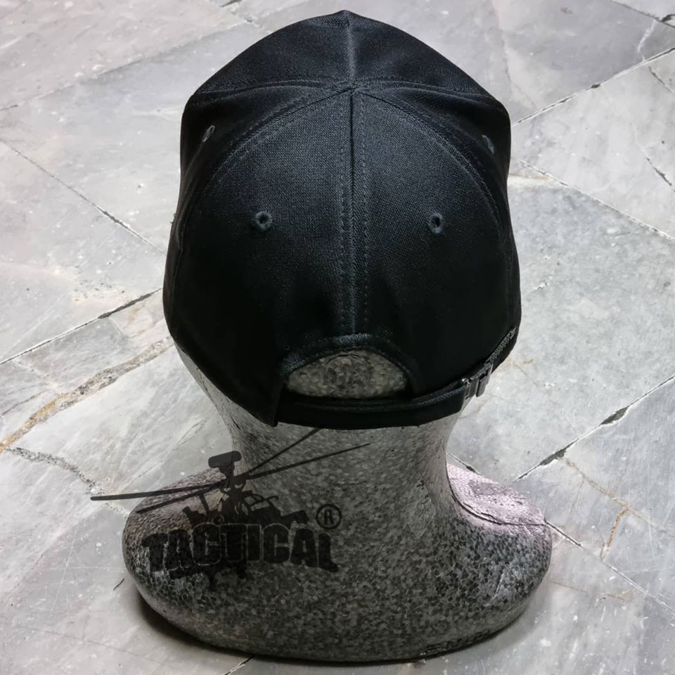 หมวกแก๊ป พิชิตผองภัย ดำ ซิปหลัง