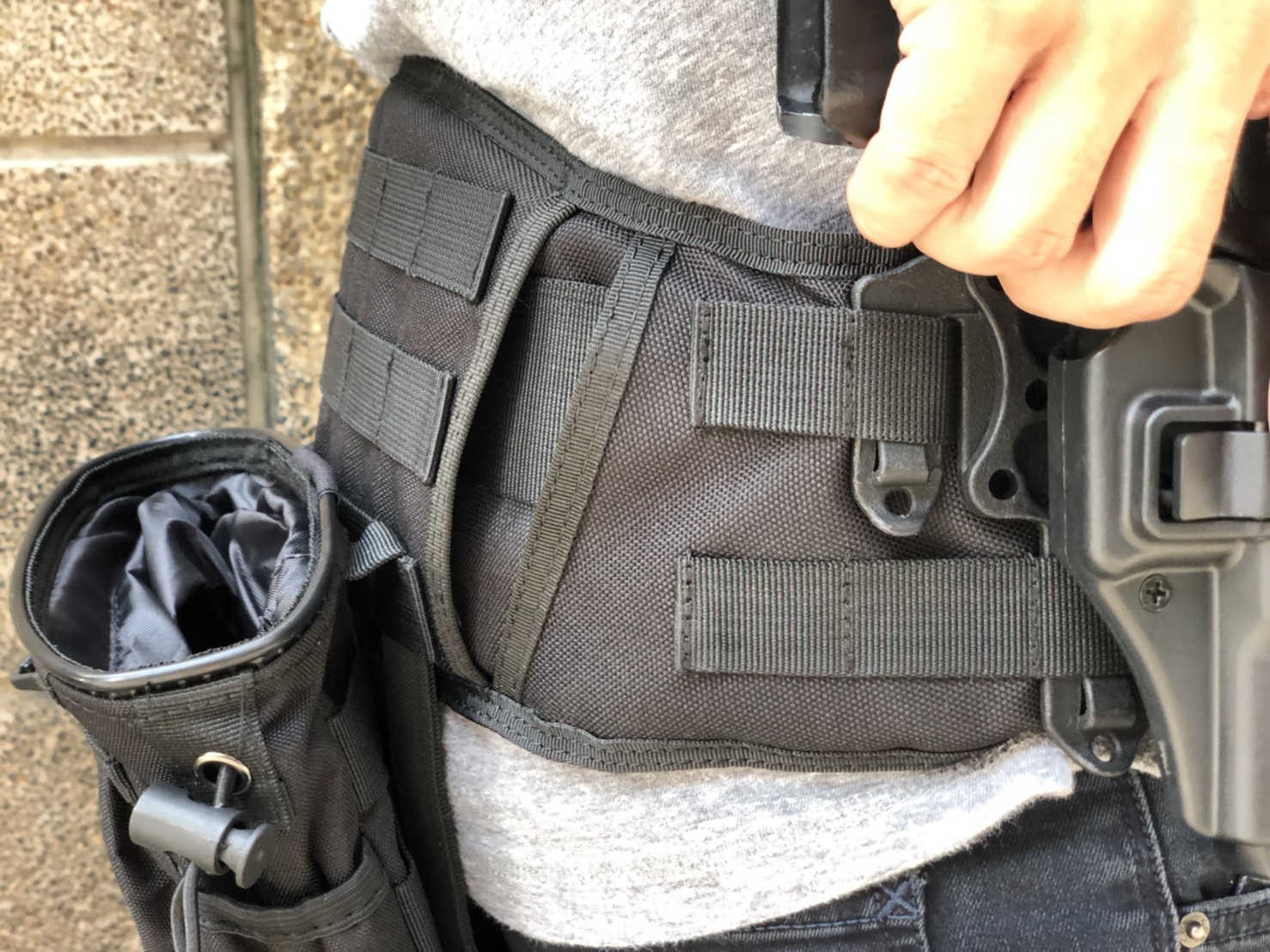 เข็มขัดบุนวม ใส่อุปกรณ์