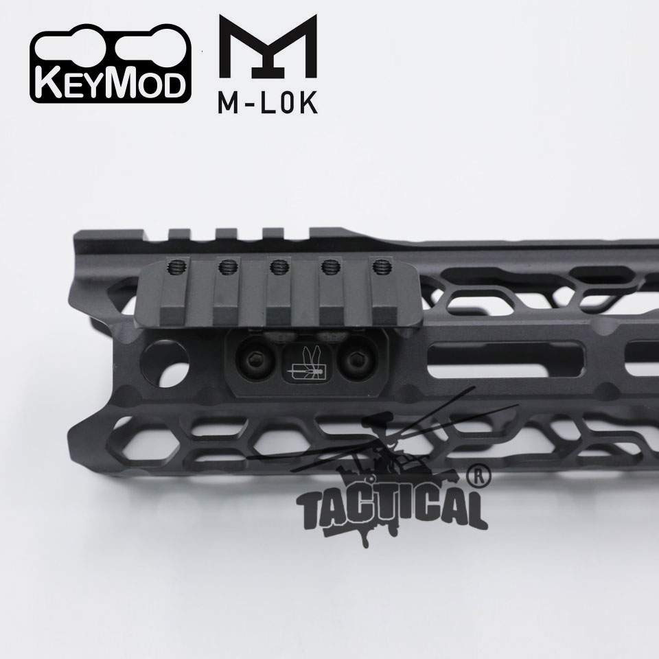 รางเฉียง 45 องศา Thorntail 2 ระบบ M-Lok/Keymod