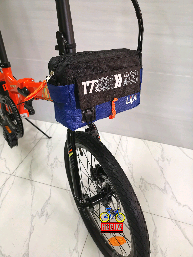 จักรยานพับได้ Police TEXAS เฟรมอลูมิเนียม ล้อ20นิ้ว เกียร์8สปีด ดิสเบรคน้ำมัน