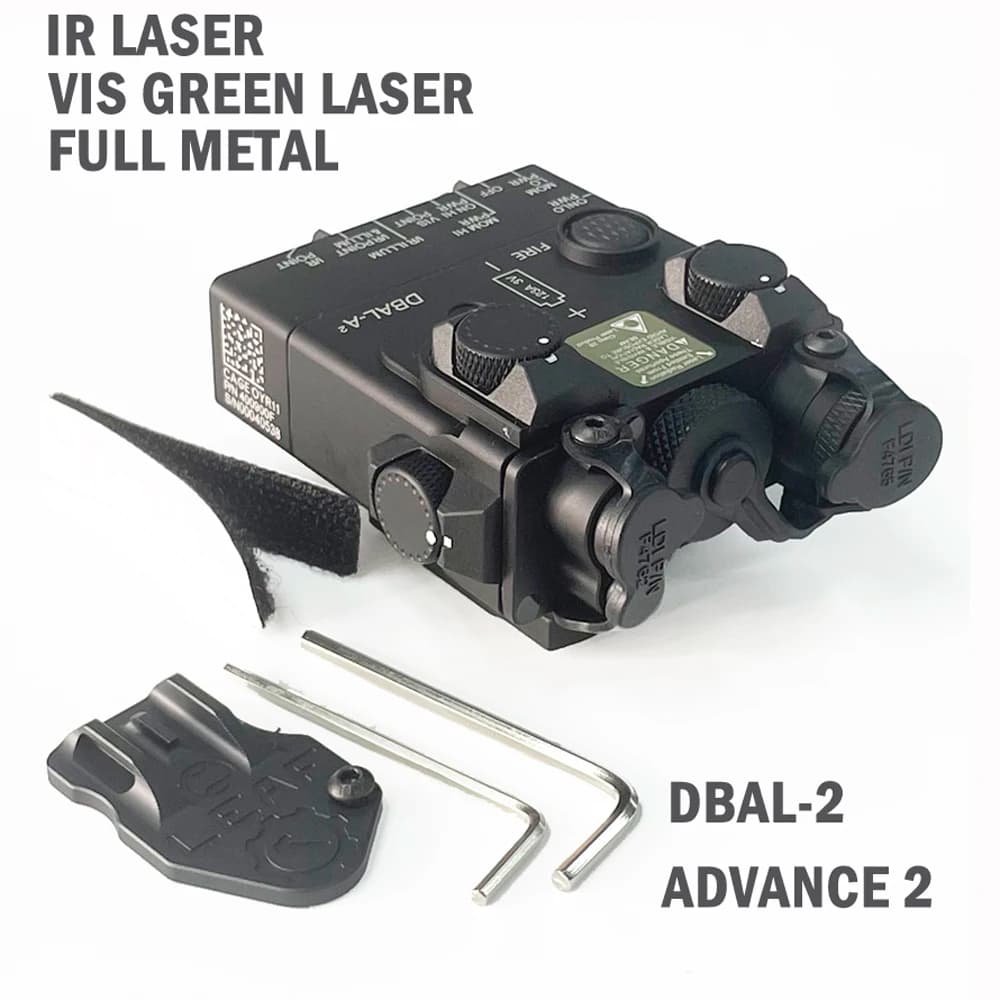 ไฟฉาย + Laser แดง IR DBAL-A2 บอดี้อลูมิเนียม ยี่ห้อ Sotac