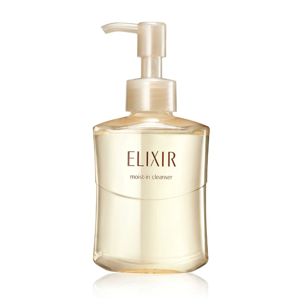 Elixir moist in cleanser อิลิคเซอร์ มอยส์-อิน คลีนเซอร์ 140มล. 2-in-1 ทำความสะอาดและเติมความชุ่มชื้นให้ผิว