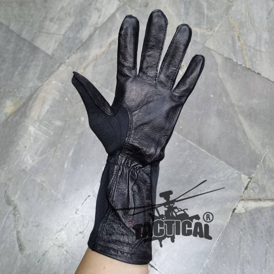 ถุงมือนักบิน ผ้า Nomex