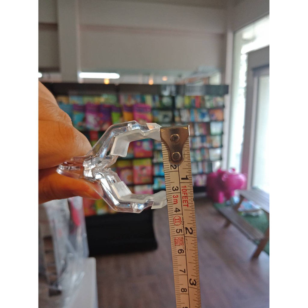 Akachan ที่หนีบป้ายราคา ขนาด 8*11 ซม. แพ็ค 10 ชิ้น