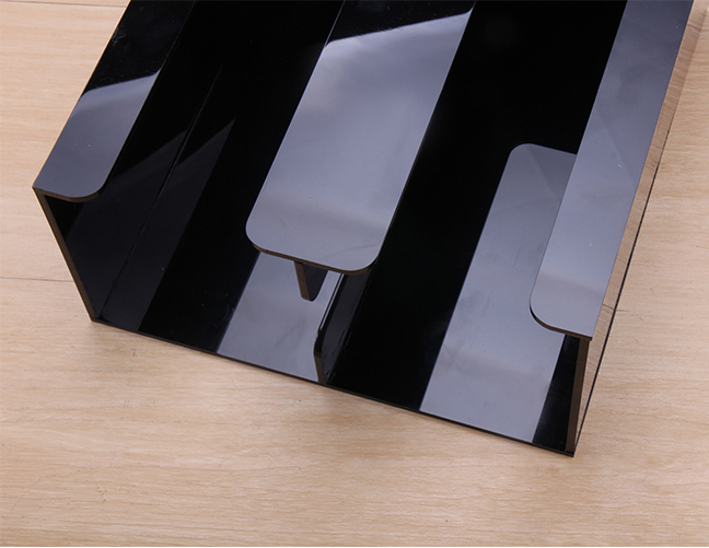 กล่องอะคริลิคใส่แก้วกาแฟเย็น และเครืองดื่ม 3 ช่อง 1610-530