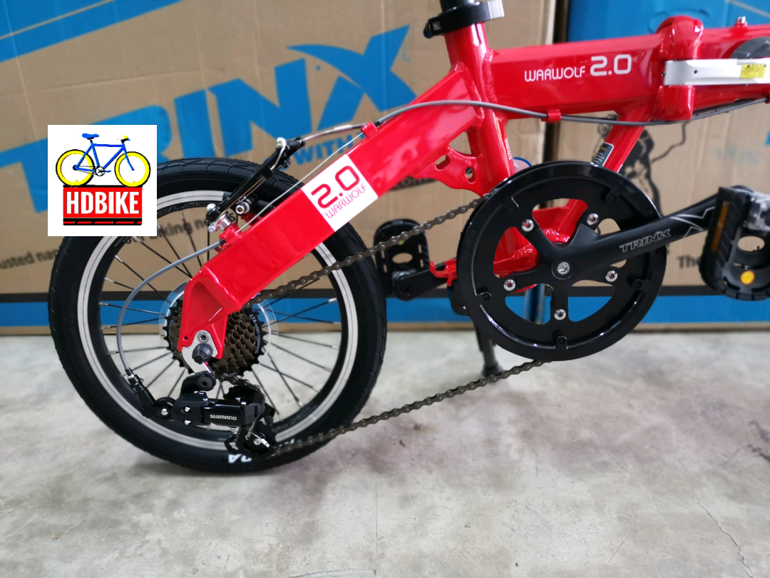 จักรยานพับได้ TRINX WARWOLF 2.0