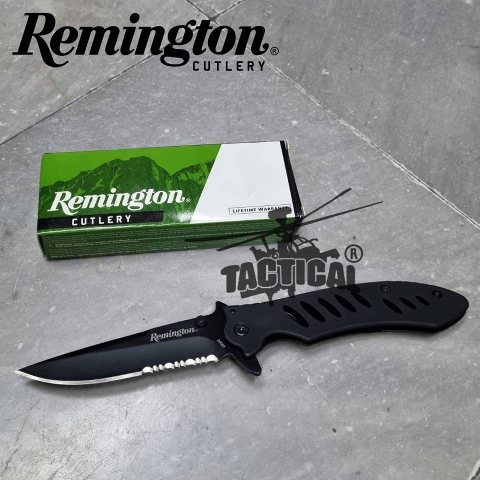 มีดพับ มีกริปเหน็บ ยี่ห้อ Remington R 20003-B ของแท้