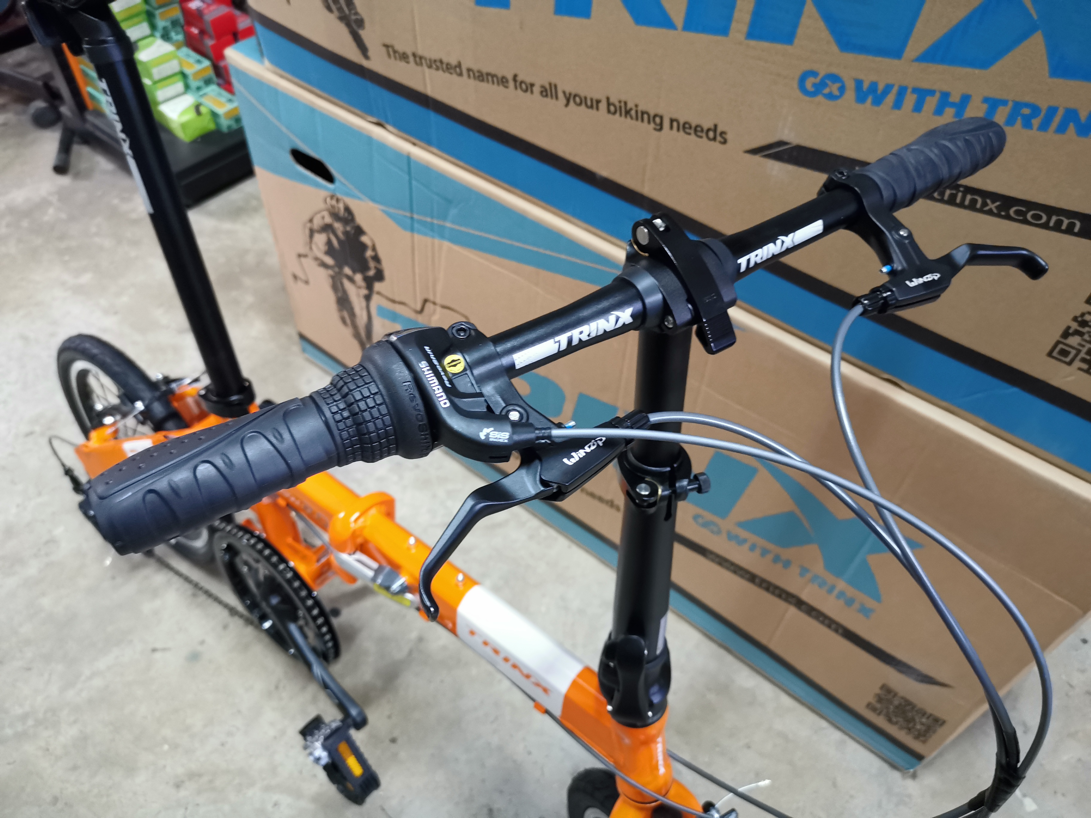 จักรยานพับได้ TRINX WARWOLF 2.0