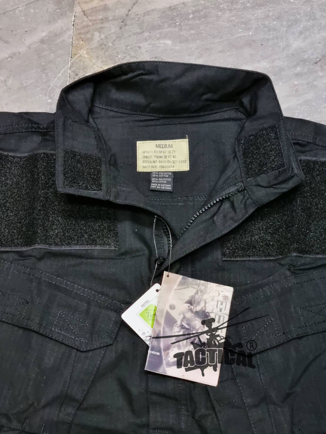 ชุดเวส Delta 4 กระเป๋า (กรมท่า / ดำ)