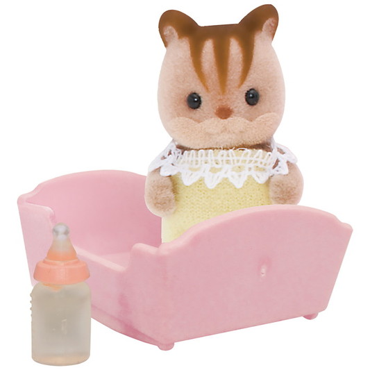 Sylvanian Families Walnut Squirrel Baby ครอบครัวซิลวาเนียน แฟมิลี่ เบบี้กระรอกวอลนัท