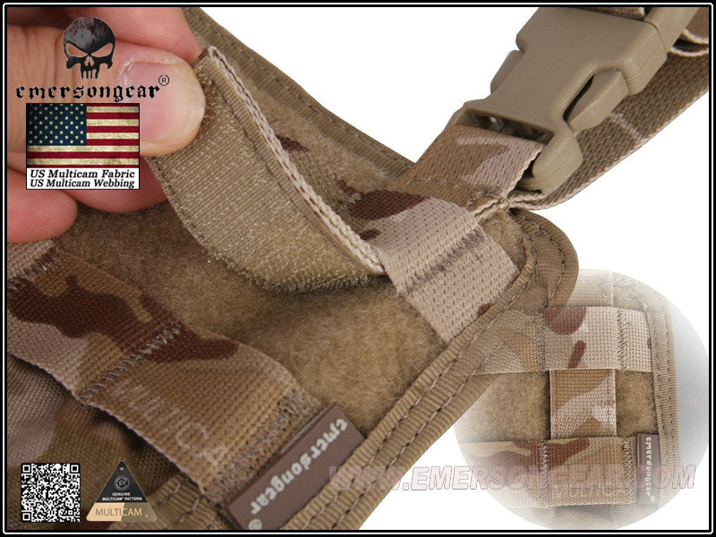 เพลทรัดต้นขา Emerson (สำหรับติดอุปกรณ์เสริม)