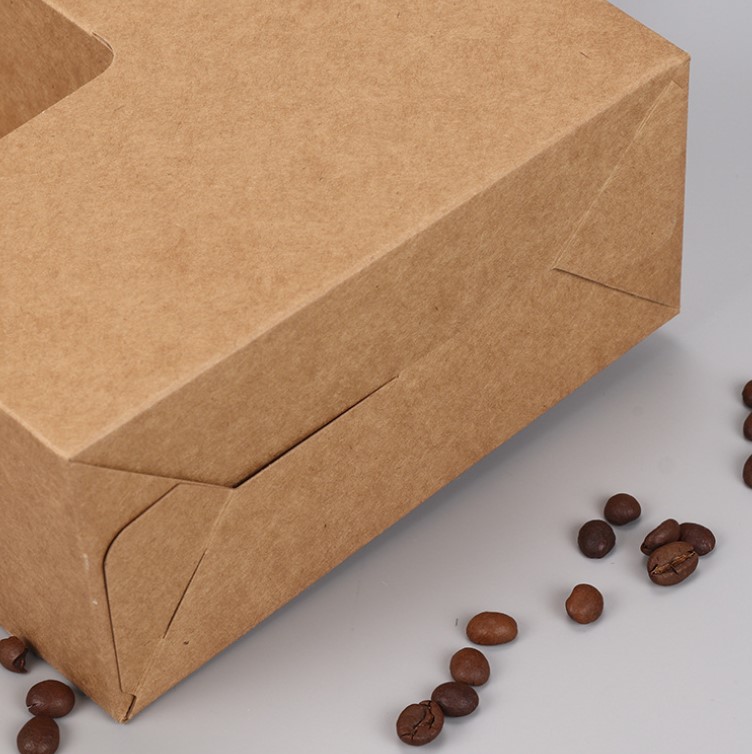 กล่องใส่แก้วกาแฟ-เครื่องดื่ม แพ็ค 50/100 ชิ้น