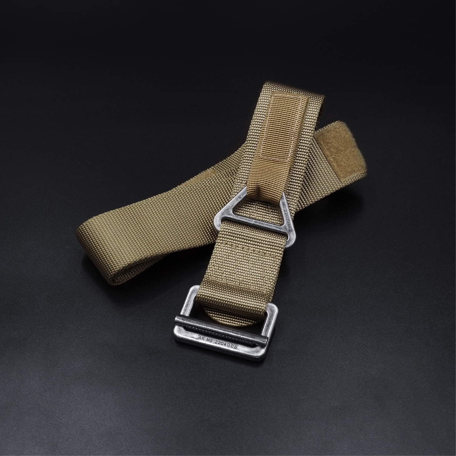 เข็มขัดไนลอนแท้ 100% C-1 หัว BK โรยตัว