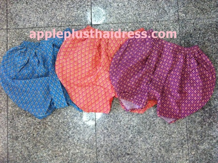 T48 โจงกระเบนเด็ก สีฟ้า/สีส้มโอรส/สีชมพู