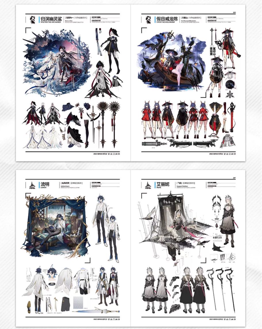 [พรีออเดอร์] ARKNIGHTS:Official Artwork vol.4
