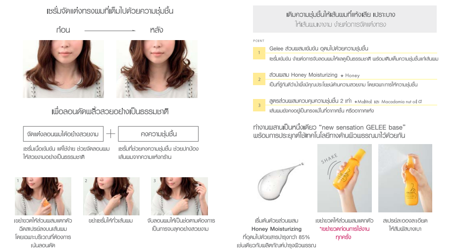 วิธีใช้ shiseido gelee shake